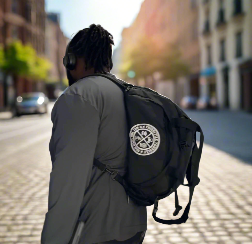 Prioritize yourself gym duffel bag