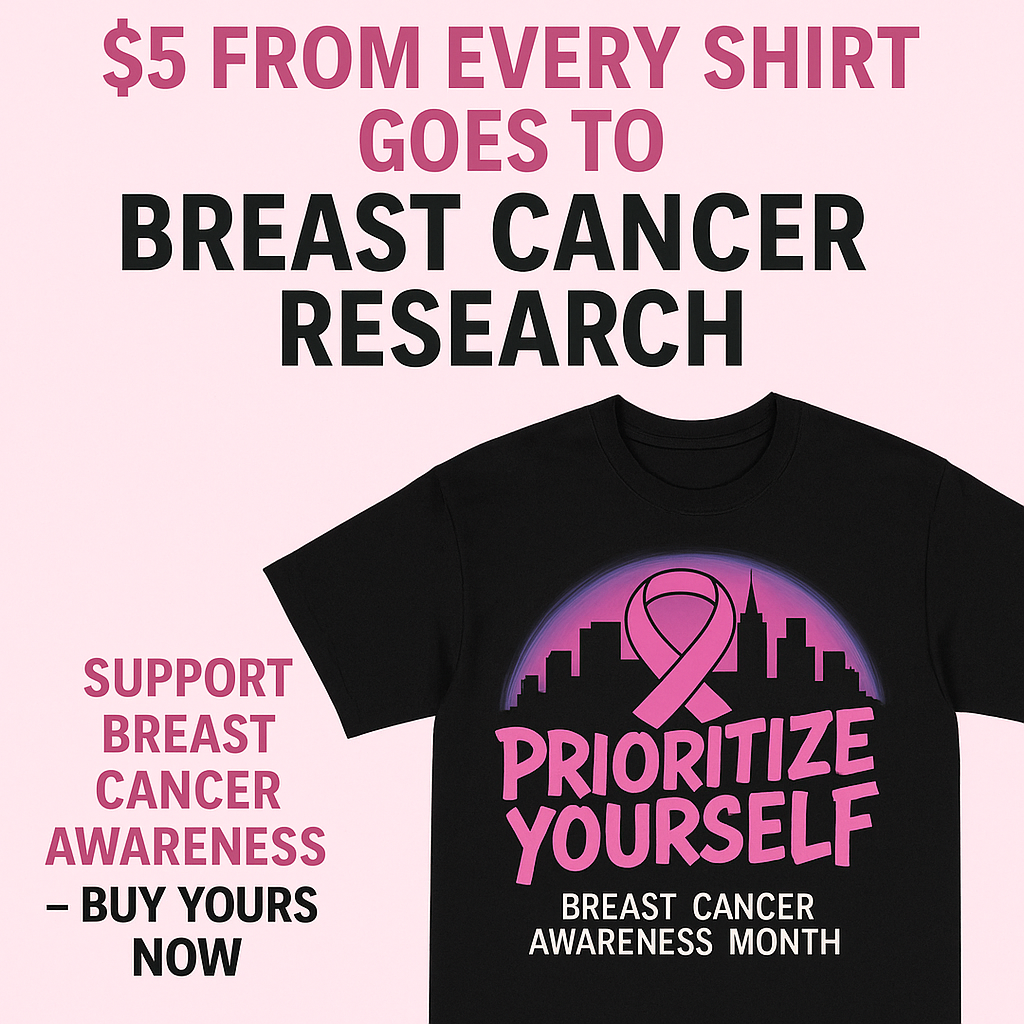 Prioritize Yourself Breast Cancer Awareness Shirt