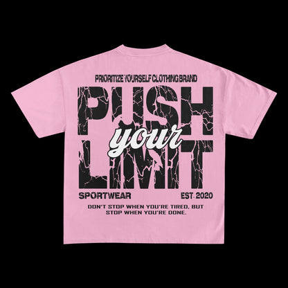 Prioritize Yourself “Push Your Limits” T-Shirt