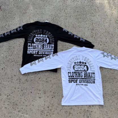 Prioritize Yourself Sports Division Long Sleeve Shirt