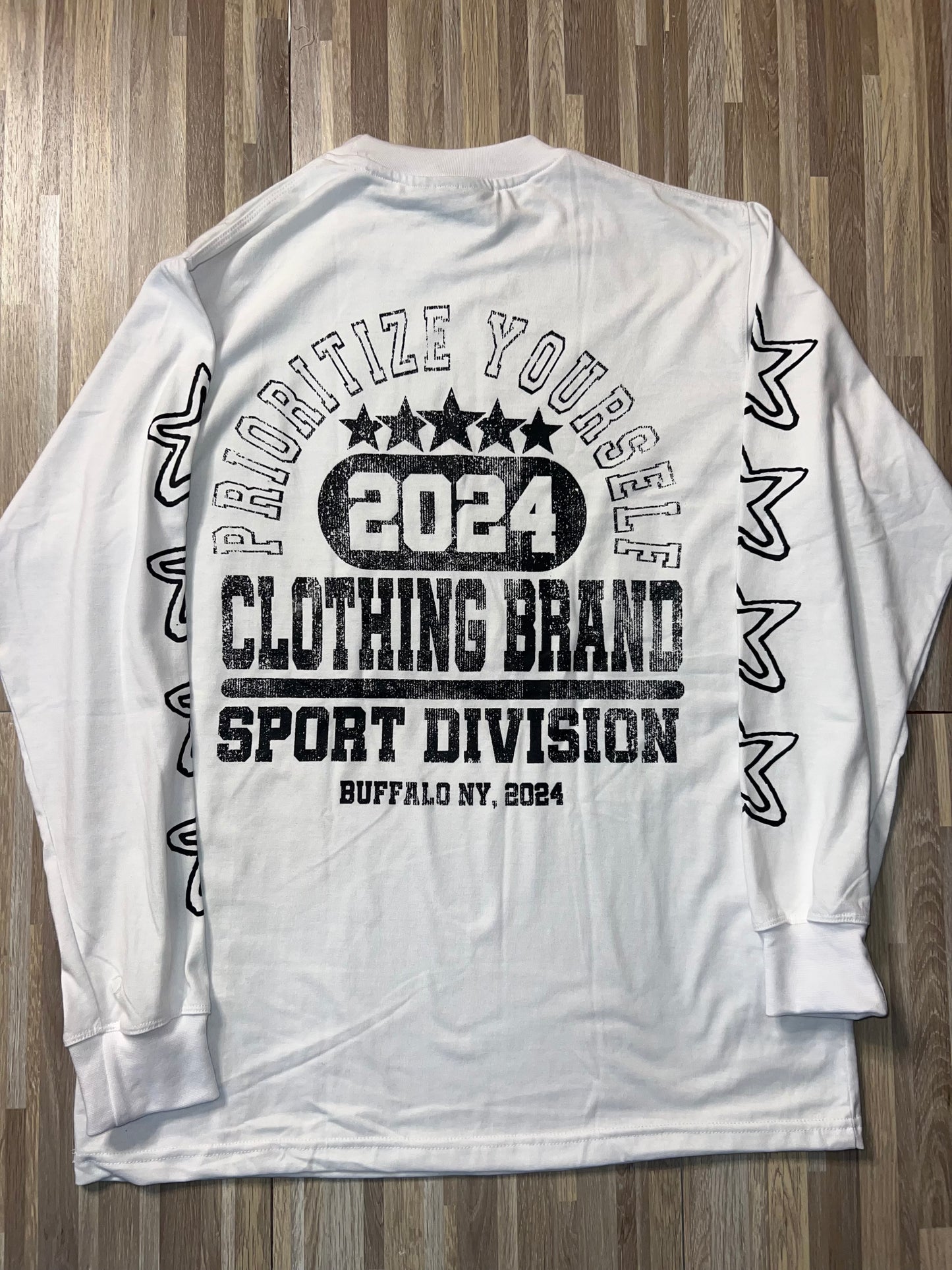 Prioritize Yourself Sports Division Long Sleeve Shirt