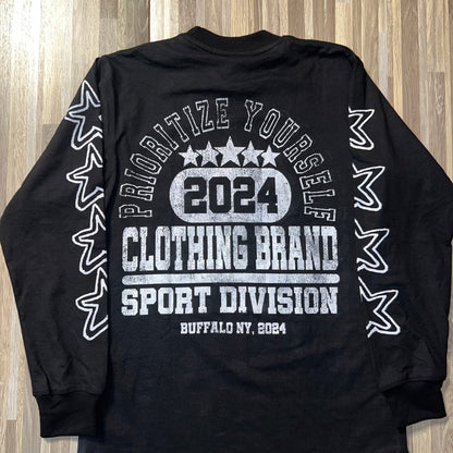 Prioritize Yourself Sports Division Long Sleeve Shirt